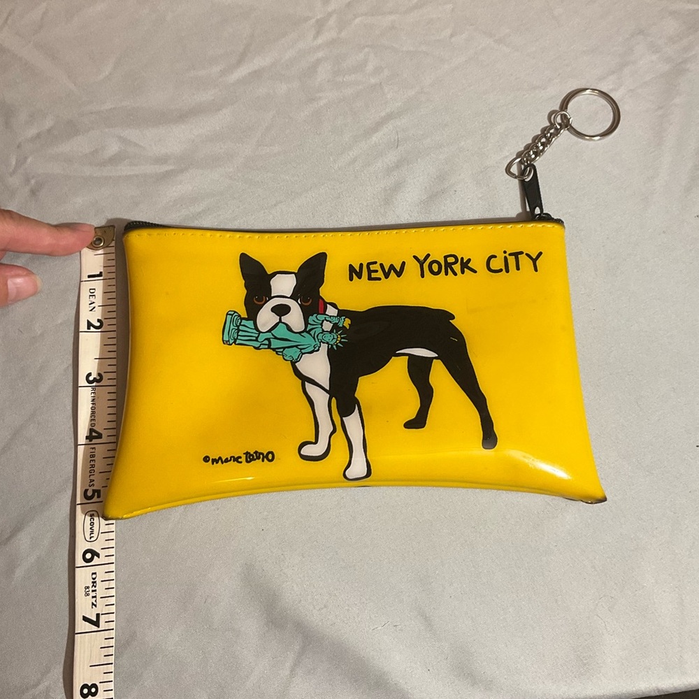 Mark Tetro Boston Terrier NYC Keychain Pouch - Picture 7 of 8